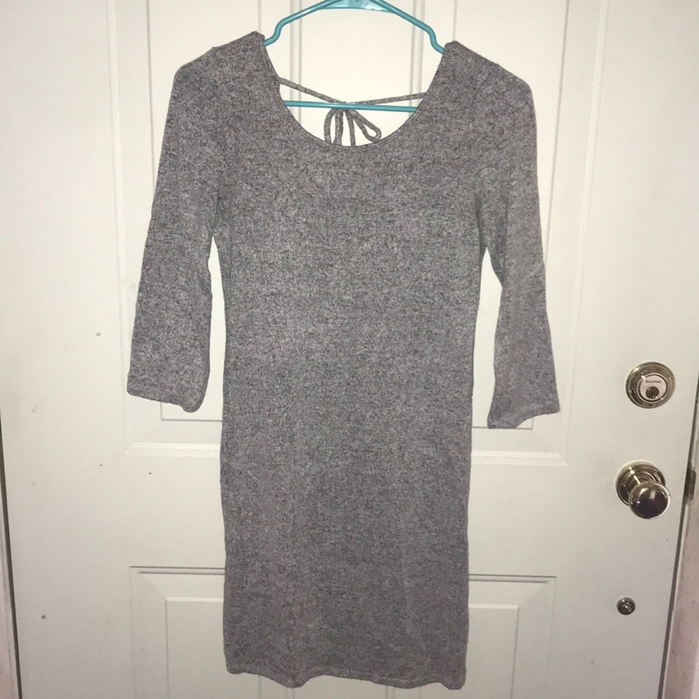 Heather gray bodycon dress🌟